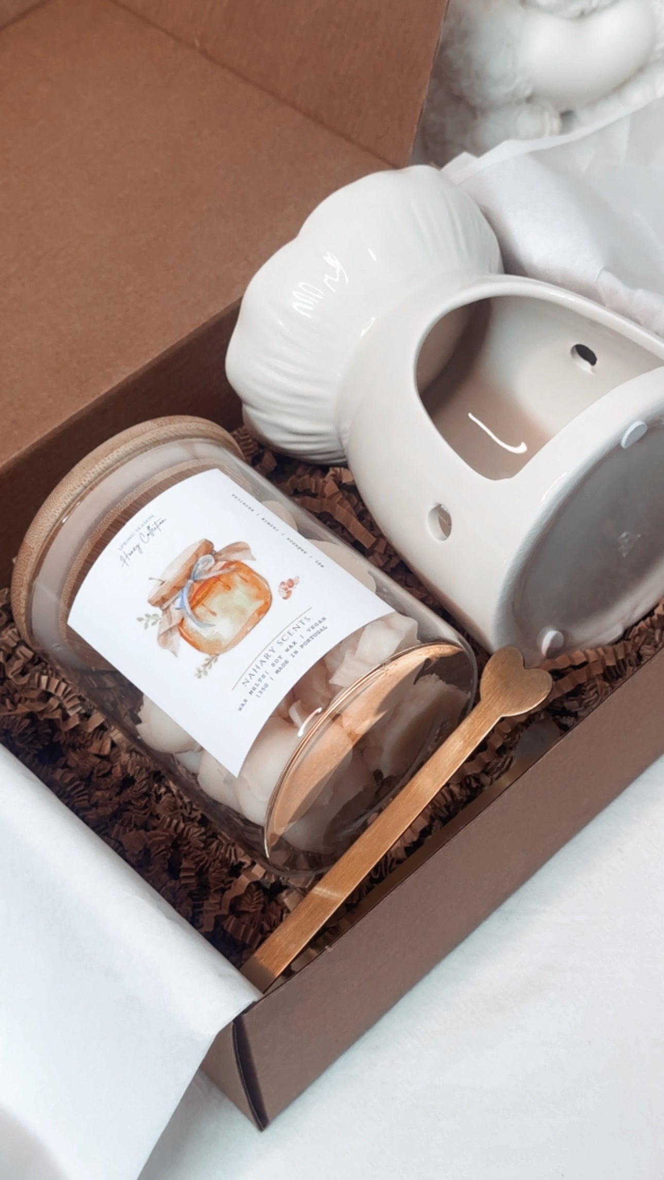 Wax Melt Mel e Amêndoa